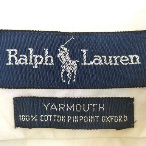 ラルフローレン RALPH LAUREN YARMOUTH ポニー刺繍 オックスフォード ボタンダウンシャツ メンズ 161/2-35