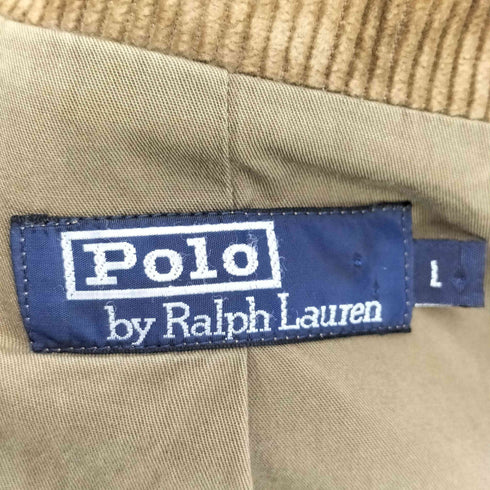 ポロバイラルフローレン Polo by RALPH LAUREN 太畝 コーデュロイ 3B テーラード ジャケット メンズ import:L