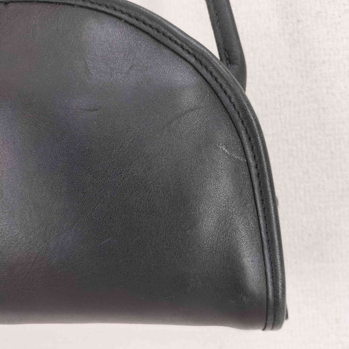 コーチ COACH USA製 オールドレザーショルダーバッグ ハーフムーン レディース