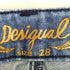 デシグアル Desigual 花柄刺繍 ストレッチ フレアデニム レディース 28
