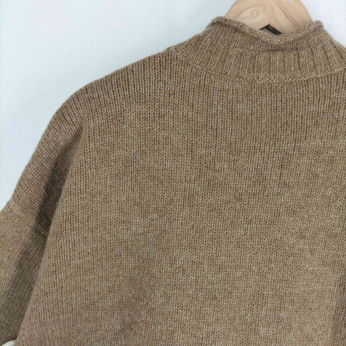 ユナイテッドカラーズオブベネトン UNITED COLORS OF BENETTON 刺繍モックネックウールニット メンズ