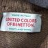 ユナイテッドカラーズオブベネトン UNITED COLORS OF BENETTON 刺繍モックネックウールニット メンズ