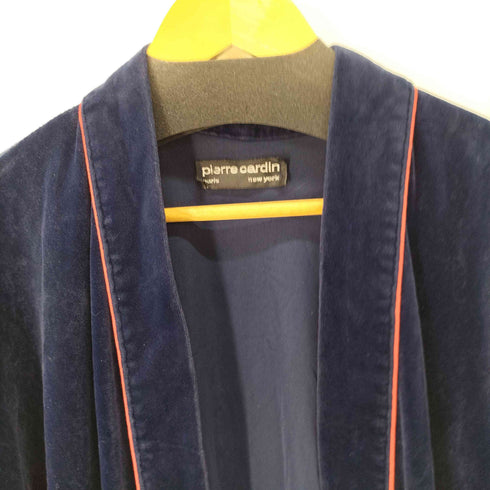 ピエールカルダン pierre cardin 90S ベロアガウンコート レディース