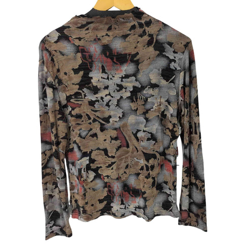 SAUNTERAVENUE L/S 総柄レーヨントップス レディース import:L