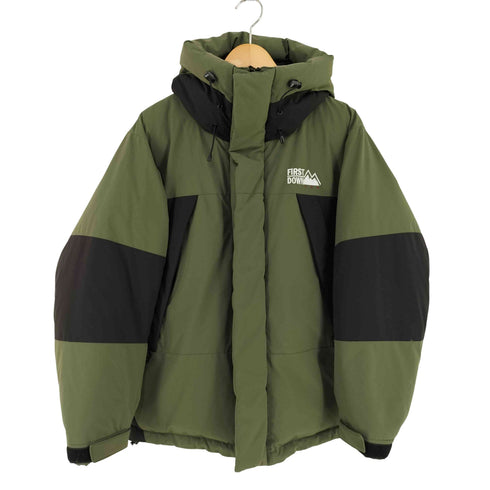 ファーストダウン FIRST DOWN 別注 19年モデル パネルショートダウン メンズ JPN:M