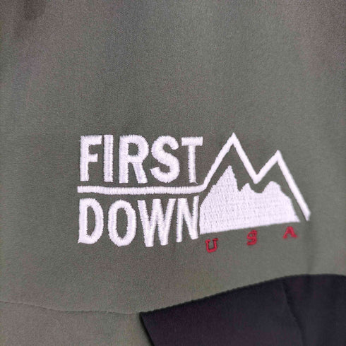 ファーストダウン FIRST DOWN 別注 19年モデル パネルショートダウン メンズ JPN:M