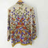 花プリント L/S シャツ レディース
