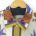 花プリント L/S シャツ レディース