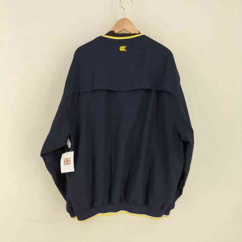 COLOSSEUM ATHLETICS カレッジロゴ 裏地メッシュ アーチロゴ ナイロンプルオーバー メンズ 2XL