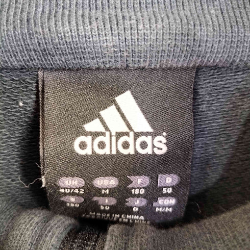 アディダス adidas 00s フロントロゴ 袖3本ライン トラックジャケット メンズ JPN:M