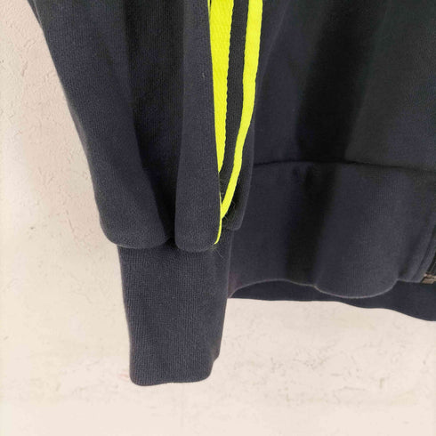アディダス adidas 00s フロントロゴ 袖3本ライン トラックジャケット メンズ JPN:M