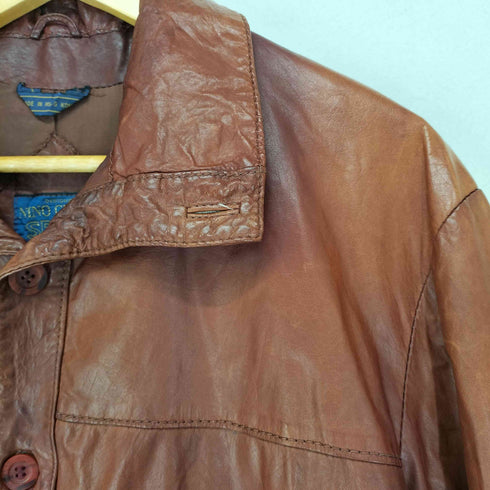 セルッティ NINO CERRUTI リアルレザージャケット メンズ 44R