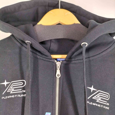 PLZ Make It Ruins 24aw HEADACHE ZIP UP HOODIE メンズ import:M