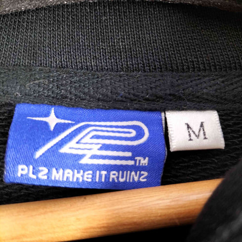 PLZ Make It Ruins 24aw HEADACHE ZIP UP HOODIE メンズ import:M