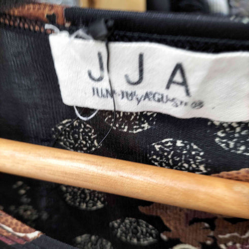 JuneJulyAugust 龍総柄 ノースリーブワンピース レディース JPN:38