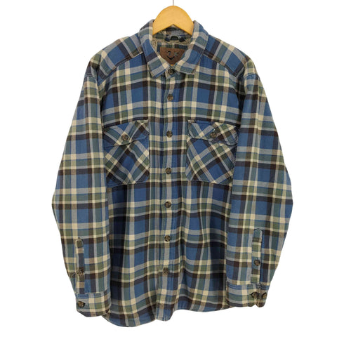 OUTDOORLIFE 裏ボア チェックネルシャツ メンズ JPN:XL