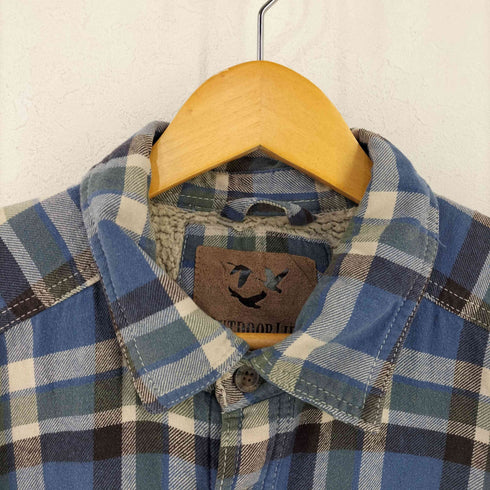 OUTDOORLIFE 裏ボア チェックネルシャツ メンズ JPN:XL