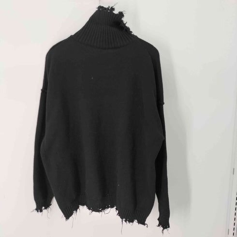 GALLERIE カットオフ加工 ニット メンズ