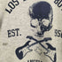 MADE IN USA LOS LONELY BOYS 染み込みプリント Vガゼットラグランスウェット メンズ JPN:XL