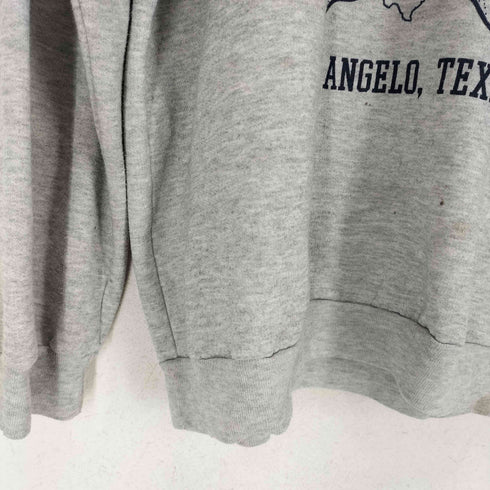 MADE IN USA LOS LONELY BOYS 染み込みプリント Vガゼットラグランスウェット メンズ JPN:XL