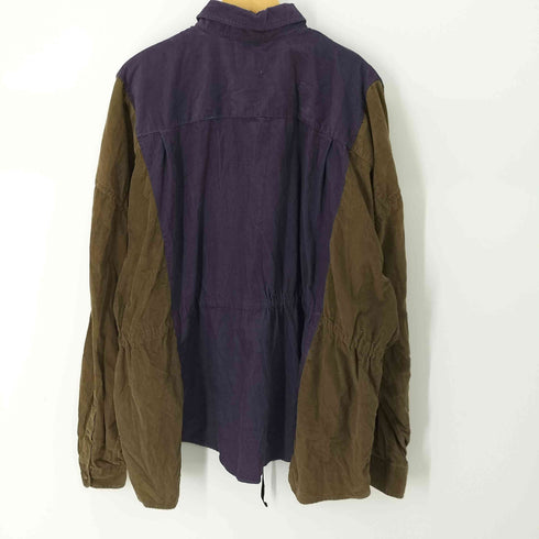 アランフラッサー alan flusser 90S ドッキングコーデュロイブラウス レディース import:L