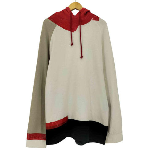 ラフシモンズ RAF SIMONS テープ オーバーサイズ パーカー メンズ import:XS