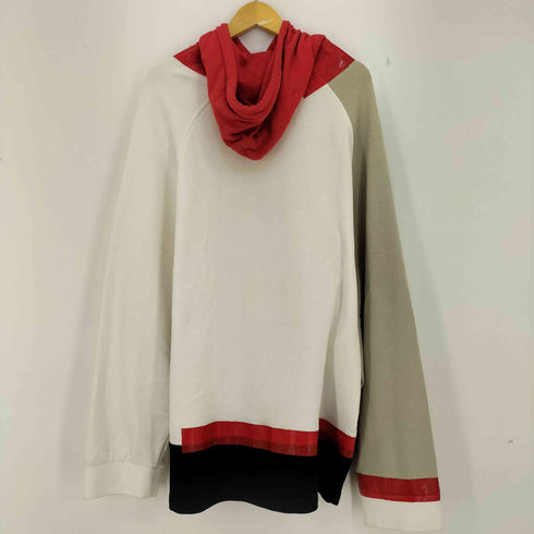 ラフシモンズ RAF SIMONS テープ オーバーサイズ パーカー メンズ import:XS