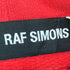 ラフシモンズ RAF SIMONS テープ オーバーサイズ パーカー メンズ import:XS