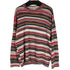 ザラ ZARA マルチカラーボーダーニット メンズ import:L
