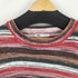 ザラ ZARA マルチカラーボーダーニット メンズ import:L