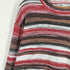ザラ ZARA マルチカラーボーダーニット メンズ import:L