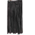 ジーナシス JEANASIS グリッタープリーツロングスカート レディース FREE