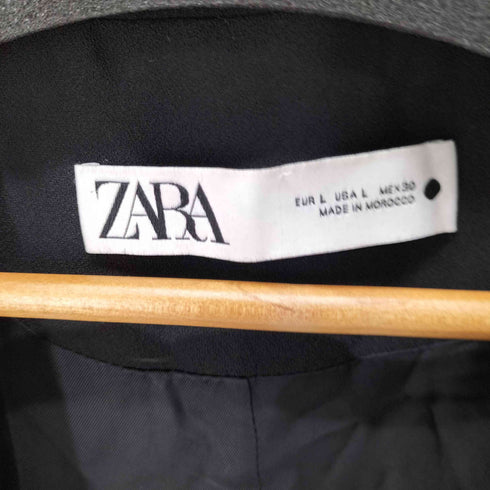 ザラ ZARA サイドスリットジレベスト レディース import:L