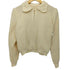neam fulfill my dream 2023SS puff sleeve knit polo ivory レディース