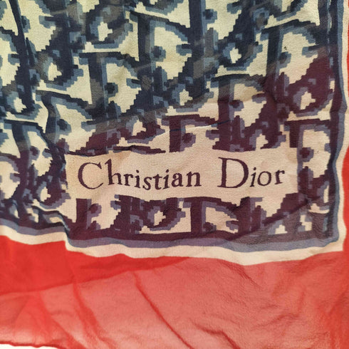 クリスチャンディオール Christian Dior モノグラム総柄 スカーフ レディース