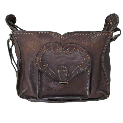 アナスイ ANNA SUI レザーショルダーバッグ レディース