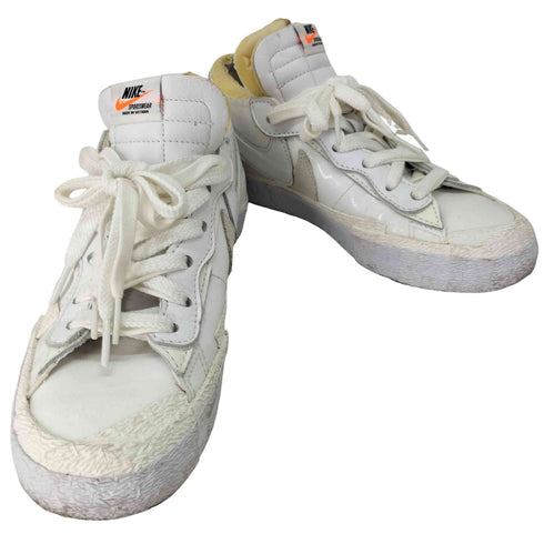 ナイキ NIKE Blazer Low White Patent Leather メンズ JPN:25