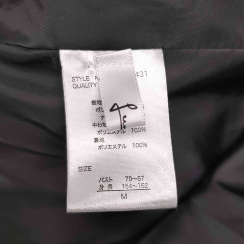 STYLEBLOCK 2024AW ワッシャータフタモンスターフーディコート レディース JPN:M