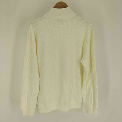 ユナイテッドアローズグリーンレーベルリラクシング UNITED ARROWS green label relaxing SC C/A ワッフル ハイネック LS カットソー モックネック メンズ JPN:S