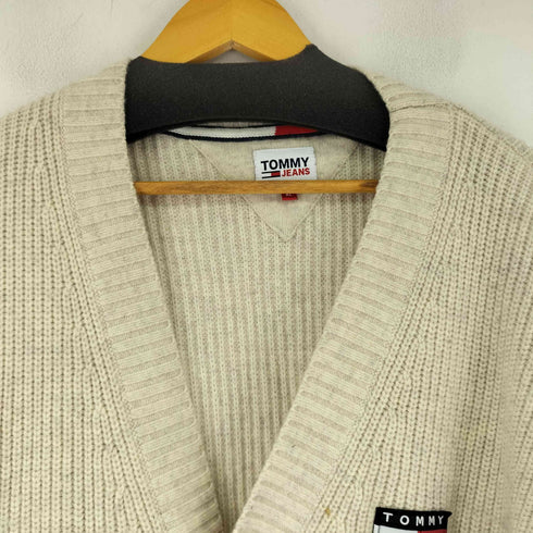 トミージーンズ tommy jeans ウール ナイロン混 カーディガン メンズ JPN:XL