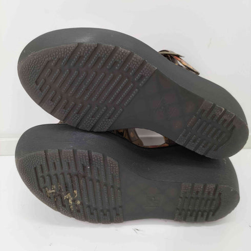 ドクターマーチン Dr.Martens ADAYA 和柄 厚底サンダル レディース EUR:38