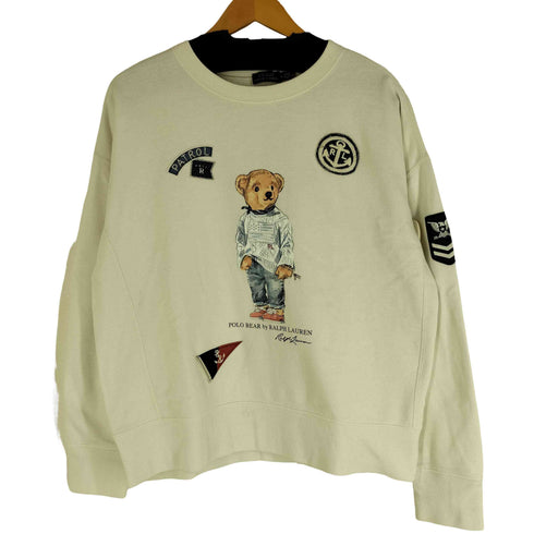 ポロラルフローレン POLO RALPH LAUREN ポロベアー プリントスウェット メンズ import:M