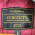 サブサエティ Subciety 23AW FAKE LEATHER RIDERS JKT フェイクレザージャケット メンズ JPN:L