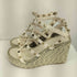 ヴァレンティノガラヴァーニ VALENTINO GARAVANI ウェッジサンダル ROCKSTUD レディース EUR:36