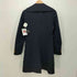 コムデギャルソンコムデギャルソン COMME des GARCONS COMME des GARCONS 16SS ポリ縮絨 ストライプ 3B チェスターコート レディース JPN:S