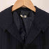 コムデギャルソンコムデギャルソン COMME des GARCONS COMME des GARCONS 16SS ポリ縮絨 ストライプ 3B チェスターコート レディース JPN:S