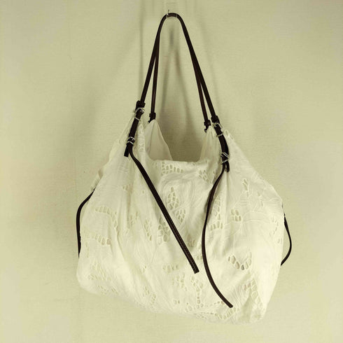 ザラ ZARA アイレットレース トートバッグ レディース