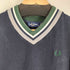 フレッドペリー FRED PERRY Vネックニット ロゴ刺繍 メンズ UK8