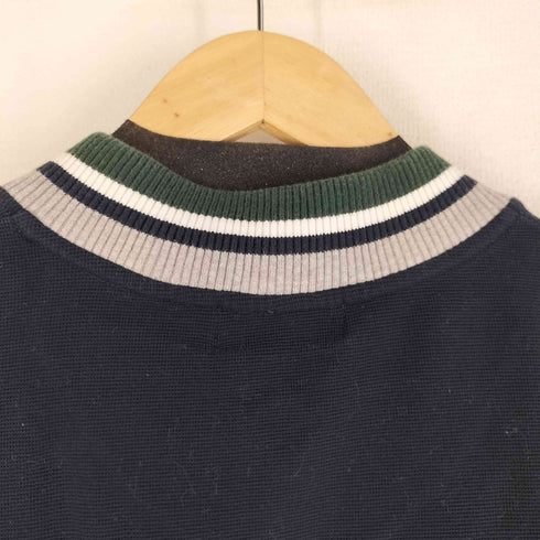 フレッドペリー FRED PERRY Vネックニット ロゴ刺繍 メンズ UK8