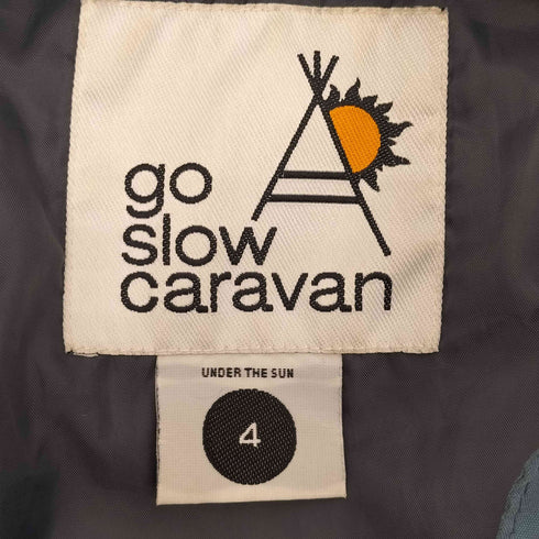 ゴースローキャラバン go slow caravan マルチカラー ジップアップブルゾン メンズ JPN:4